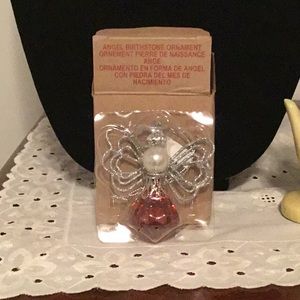 NIP Avon January Angel Birthstone Ornament